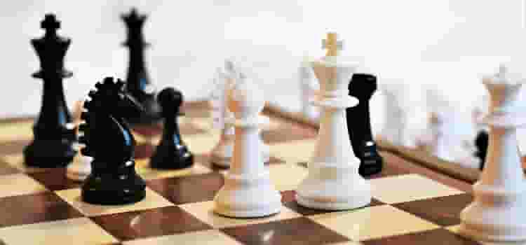 チェス盤の激戦区